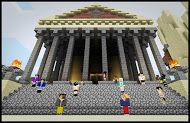 Library of Alexandria in Minecraft