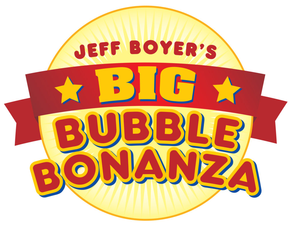 Logo for Jeff Boyer's Big Bubble Bonanza
